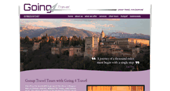 Desktop Screenshot of going4travel.com